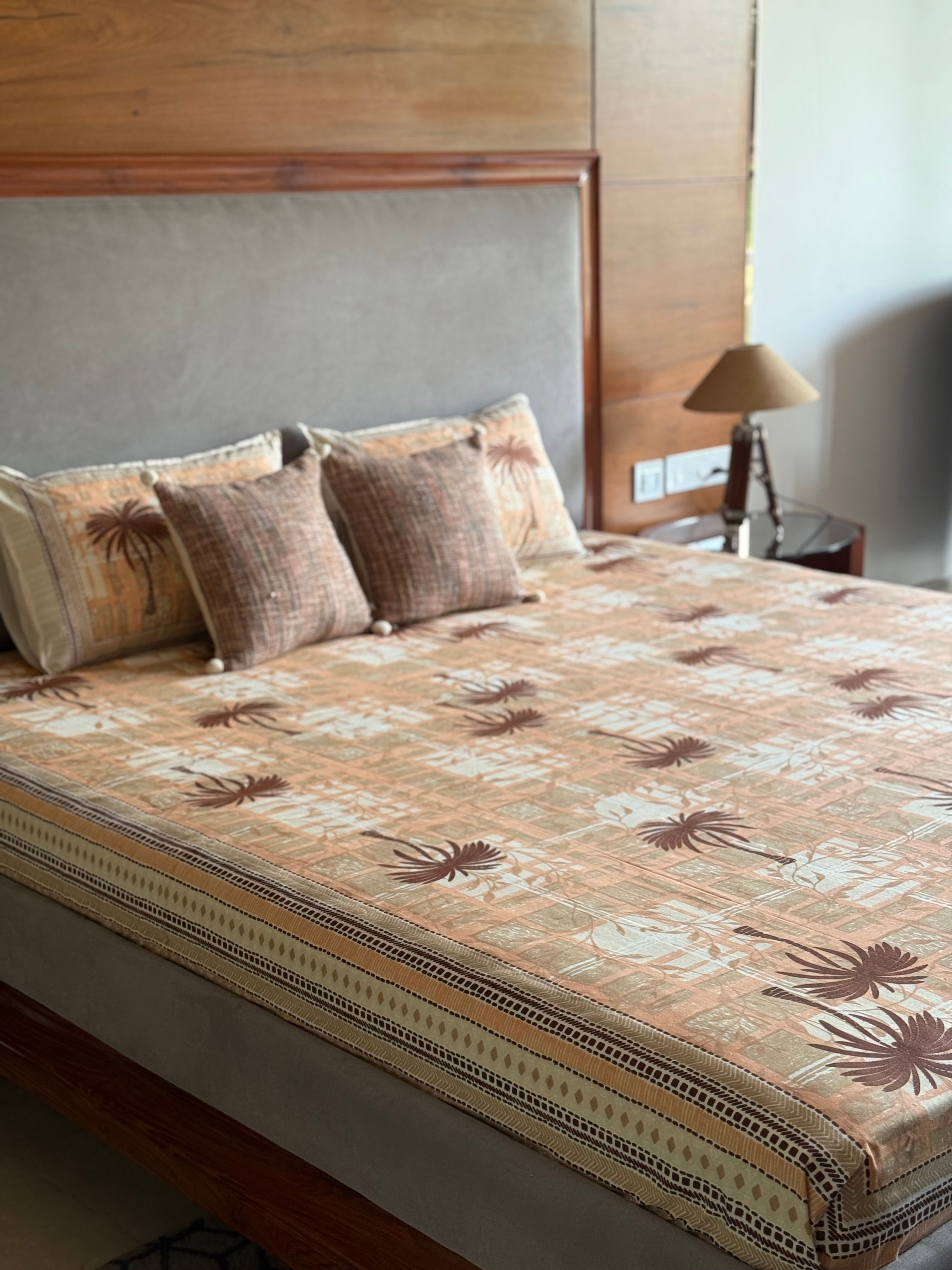 Bloom Peachy Palms Budget Bedsheet Set