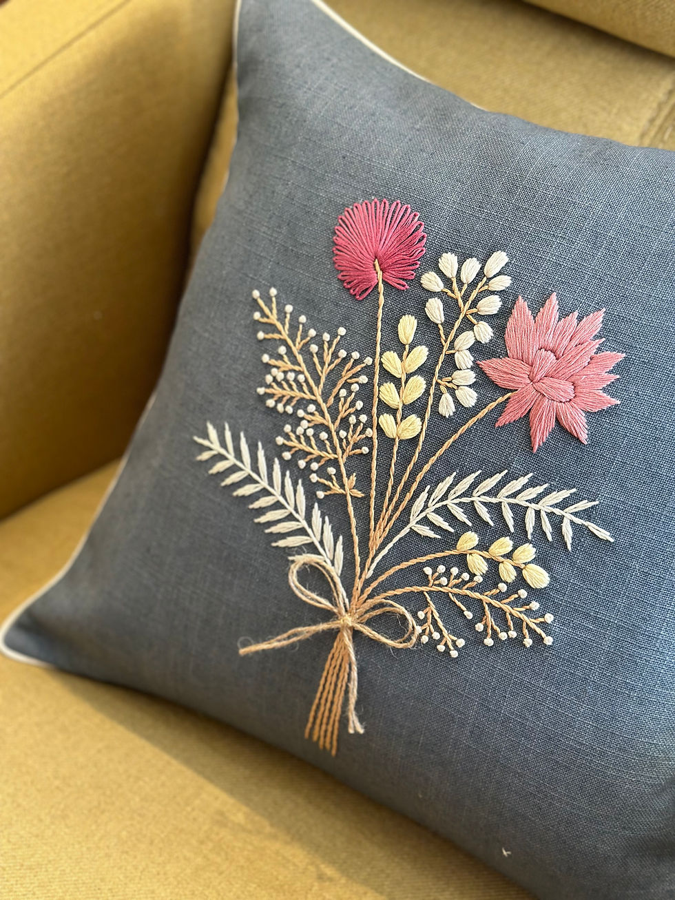 Thumbnail: Bloom Flower bunch Cushion Cover