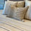 Thumbnail: Raw Distressed Dori Patchwork Cushion cover 12x18"