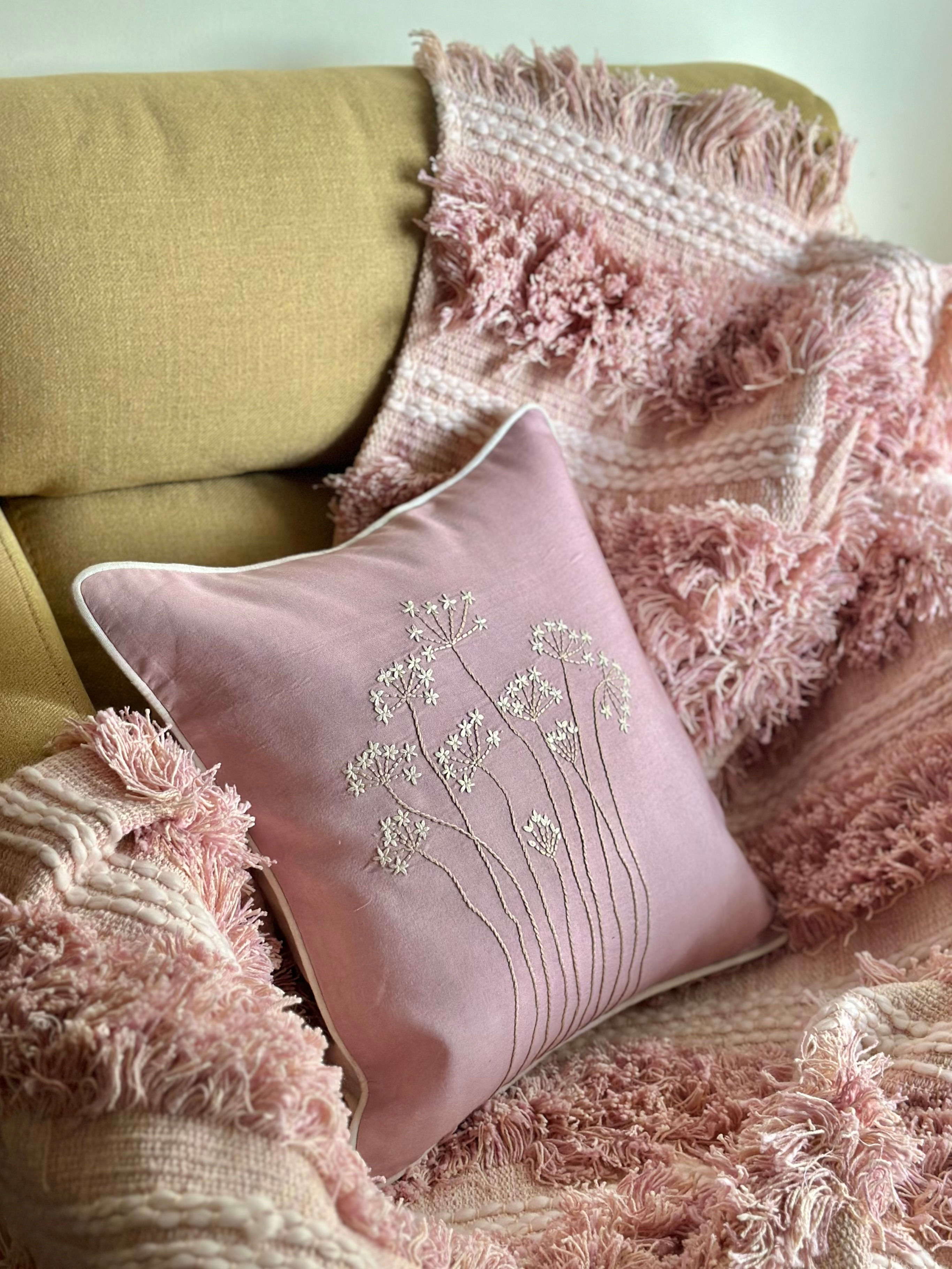 Bloom Gypsy Pink Ivory Cushion Cover