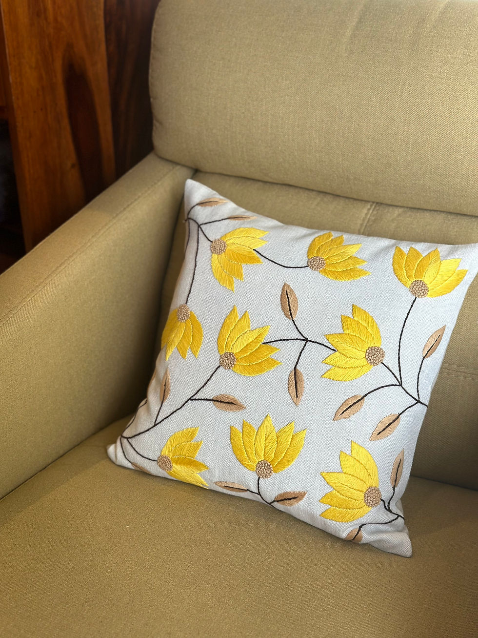 Thumbnail: Bloom Sunflowers Cushion Cover