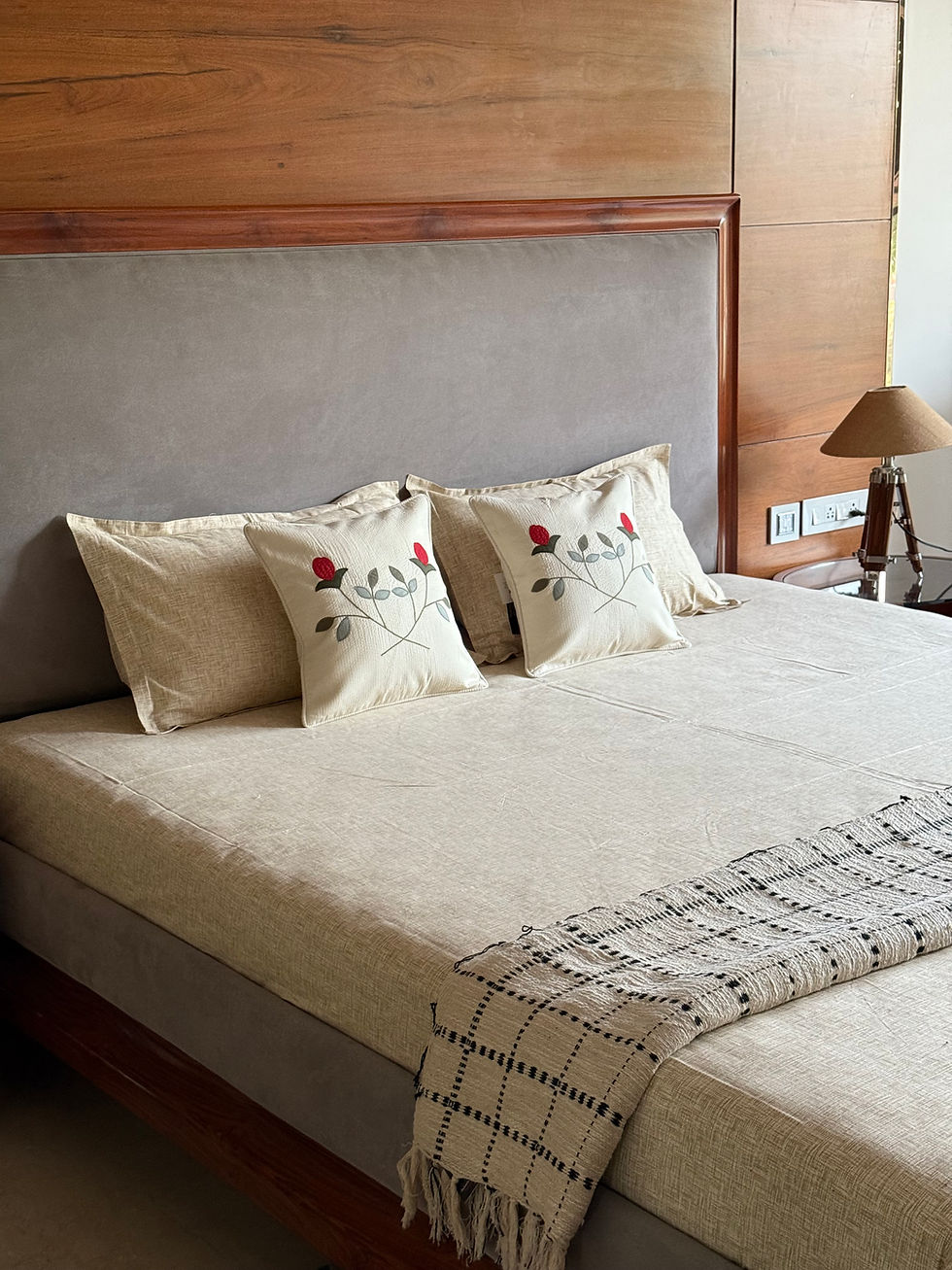 Thumbnail: Texture Blush Pink Budget Bedsheet Set