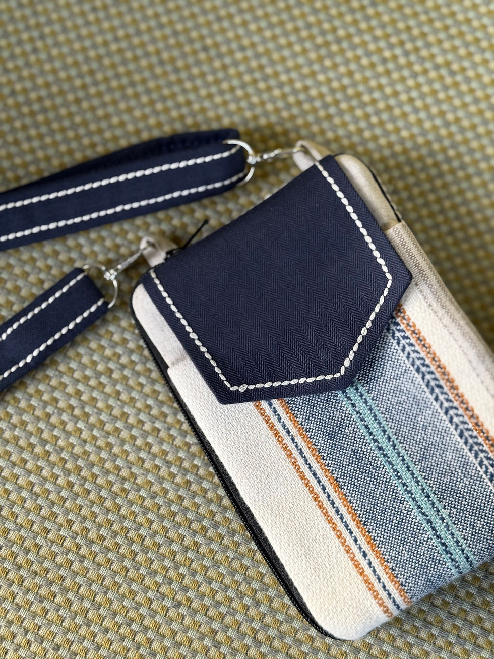 Thumbnail: The Minimalist Mod Denim Wallet Sling