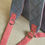 Thumbnail: Tots Denim Pink Personalised Backpack