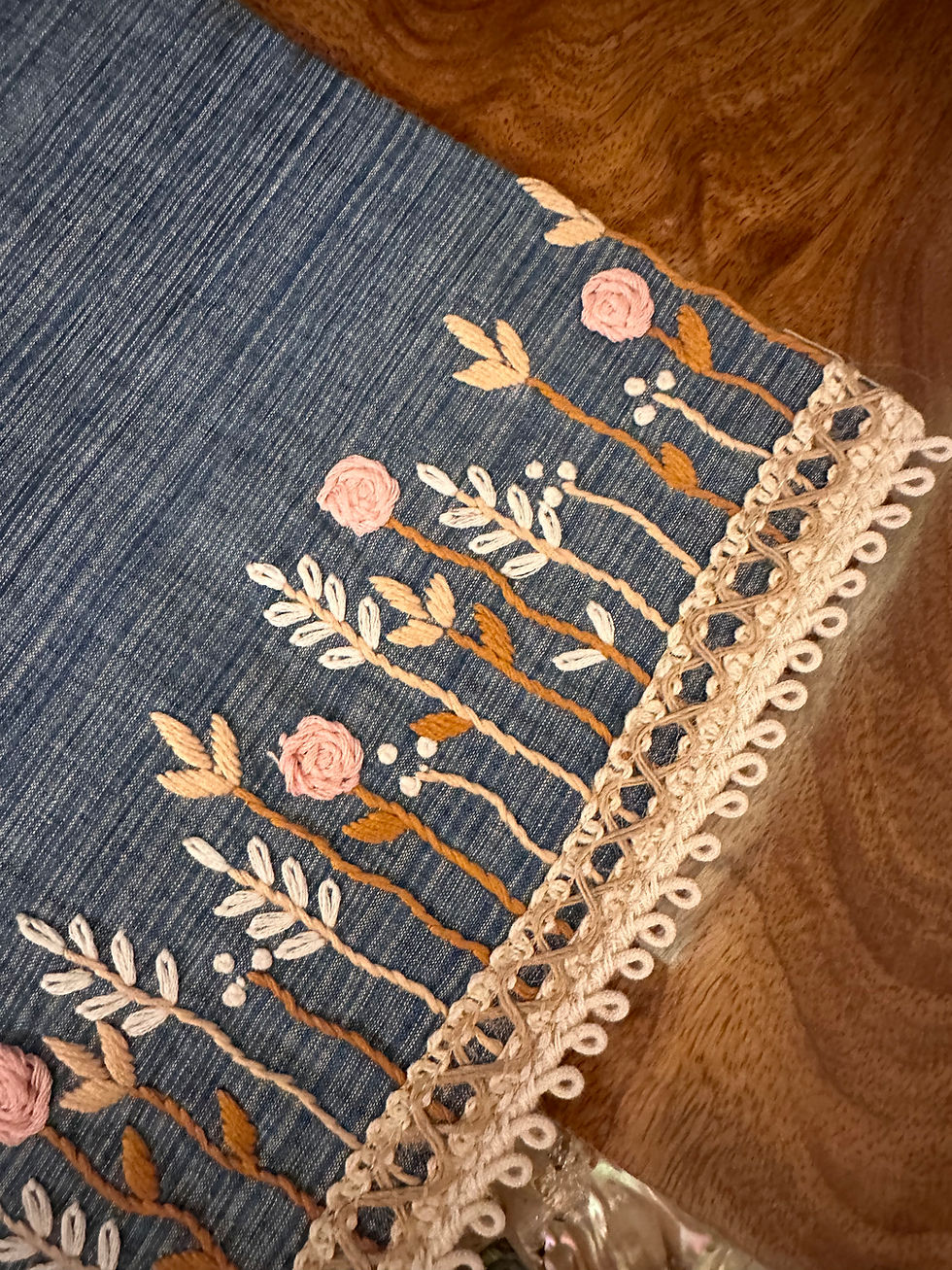 Thumbnail: Bloom Sky of Flowers Table Placemats Set