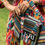 Thumbnail: Distressed Multi-Jacquard Fringe KRI Tote bag