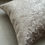 Thumbnail: Pataka Silver Velvet Textured Cushion Cover