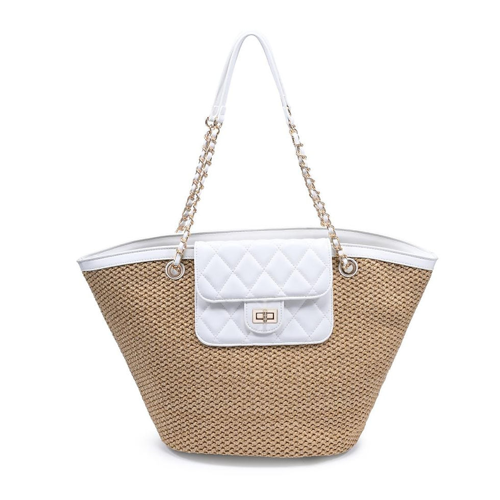Thumbnail: Straw Tote Bag