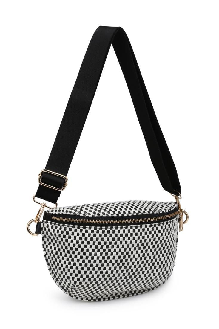 Small Checker Sling Bag