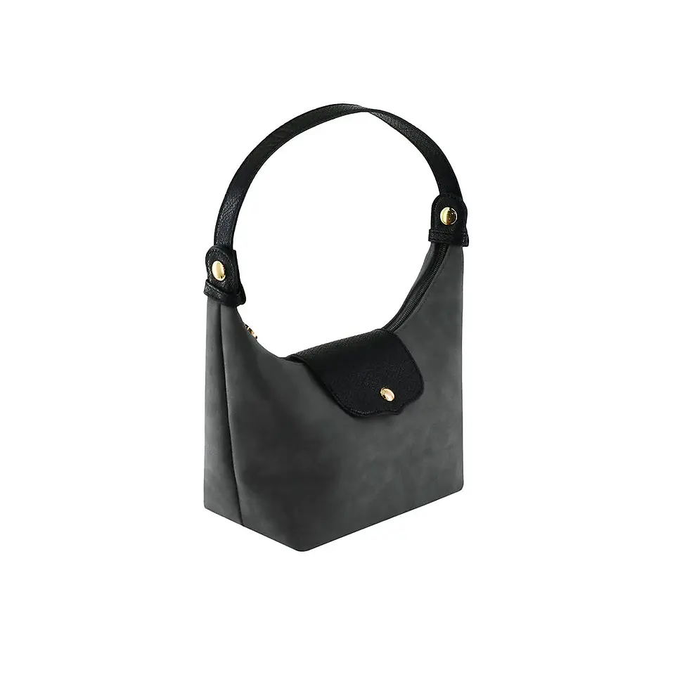 Thumbnail: Suede Convertible Clutch/Shoulder/Crossbody Bag