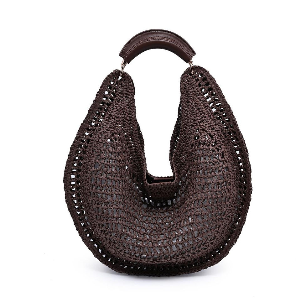 Thumbnail: Crochet Hobo Bag