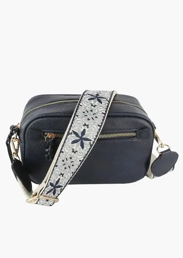 Thumbnail: Boho Guitar Strap Crossbody Bag