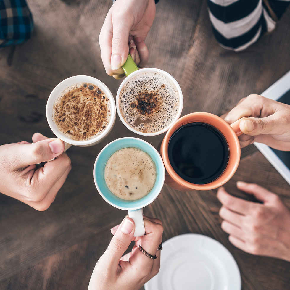 Kaffeepause im Zukunftsforum