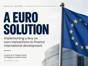 A Euro Solution: Implementing a levy on euro transactions to finance international development