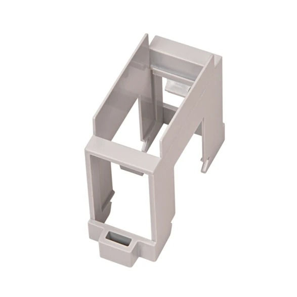 Soporte 1 módulo p/riel din blanco - Ave