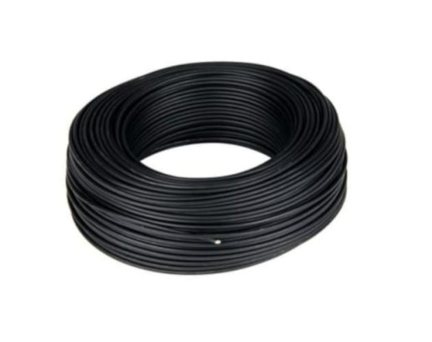 Cable de cobre flexible 2,00 mm² negro -Rollo 100 m