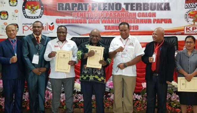 Molor Delapan Hari, Calon Pilkada Papua Baru Ditetapkan
