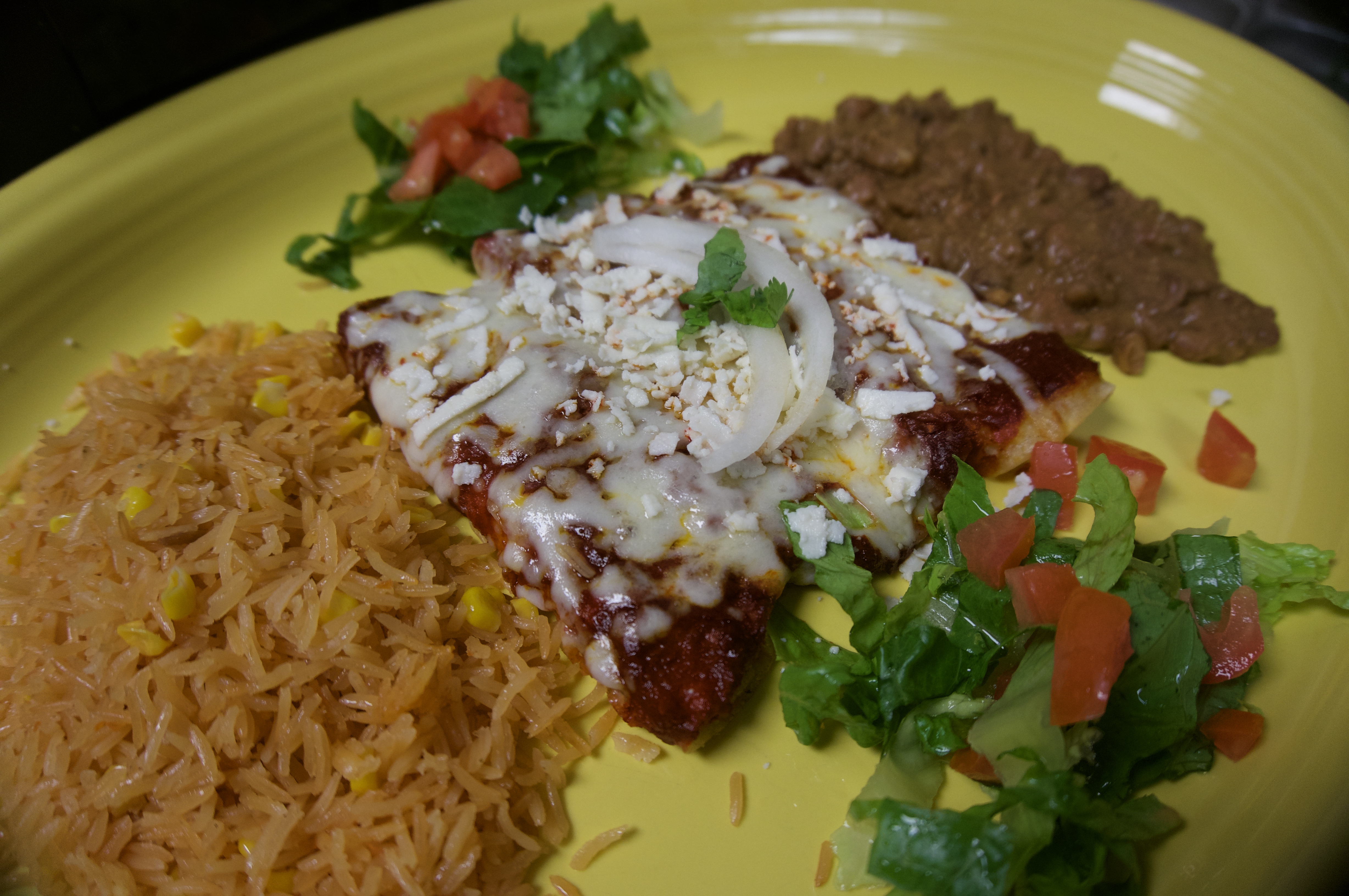 Arranged Food and Objects