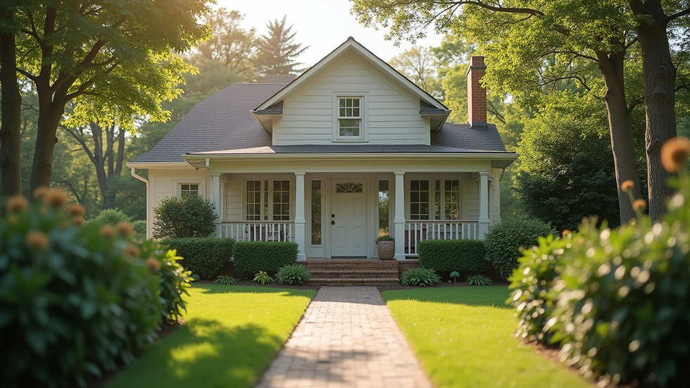 Eye-level view of a well-maintained rental property