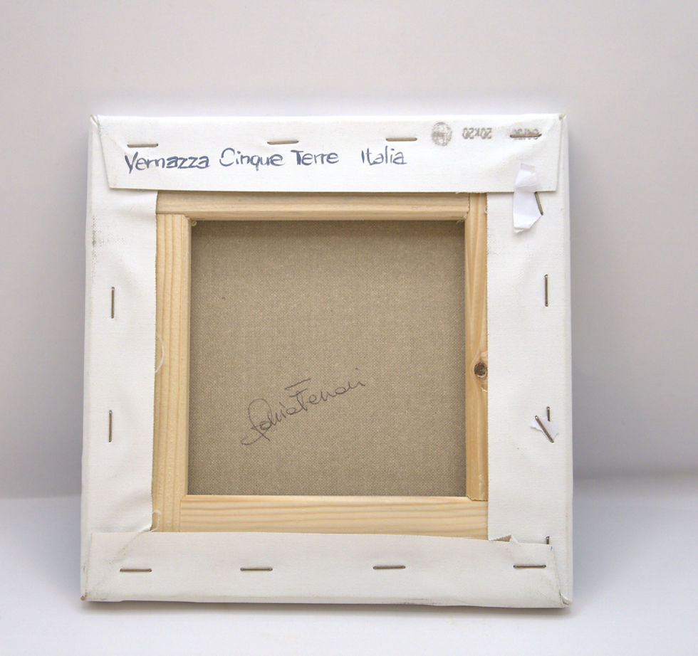 Thumbnail: Handmade Canvas - Vernazza