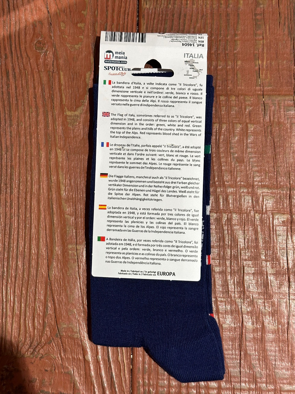 Thumbnail: Socks Souvenir - Bandiera Italia