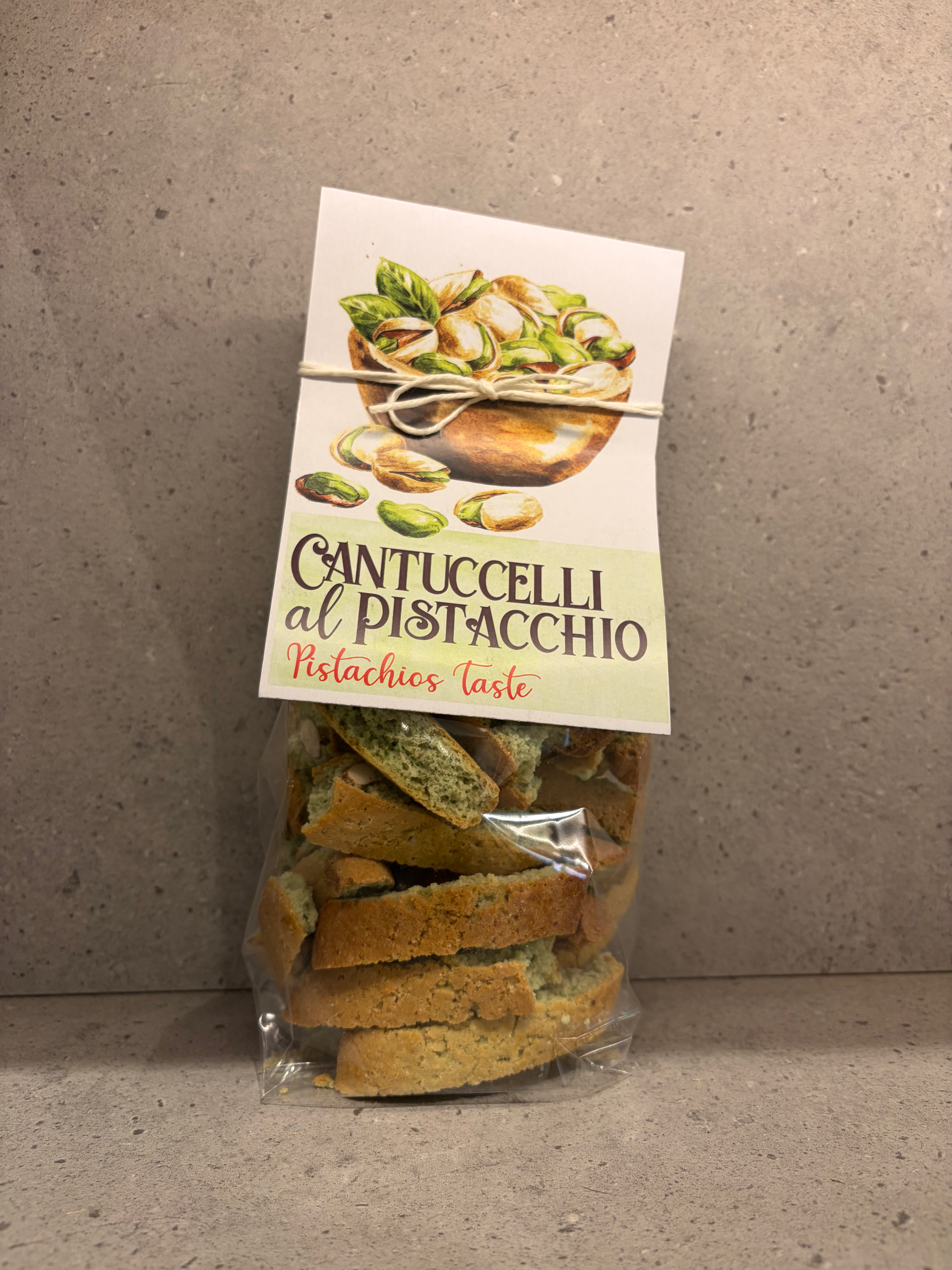 Cantuccelli al pistacchio