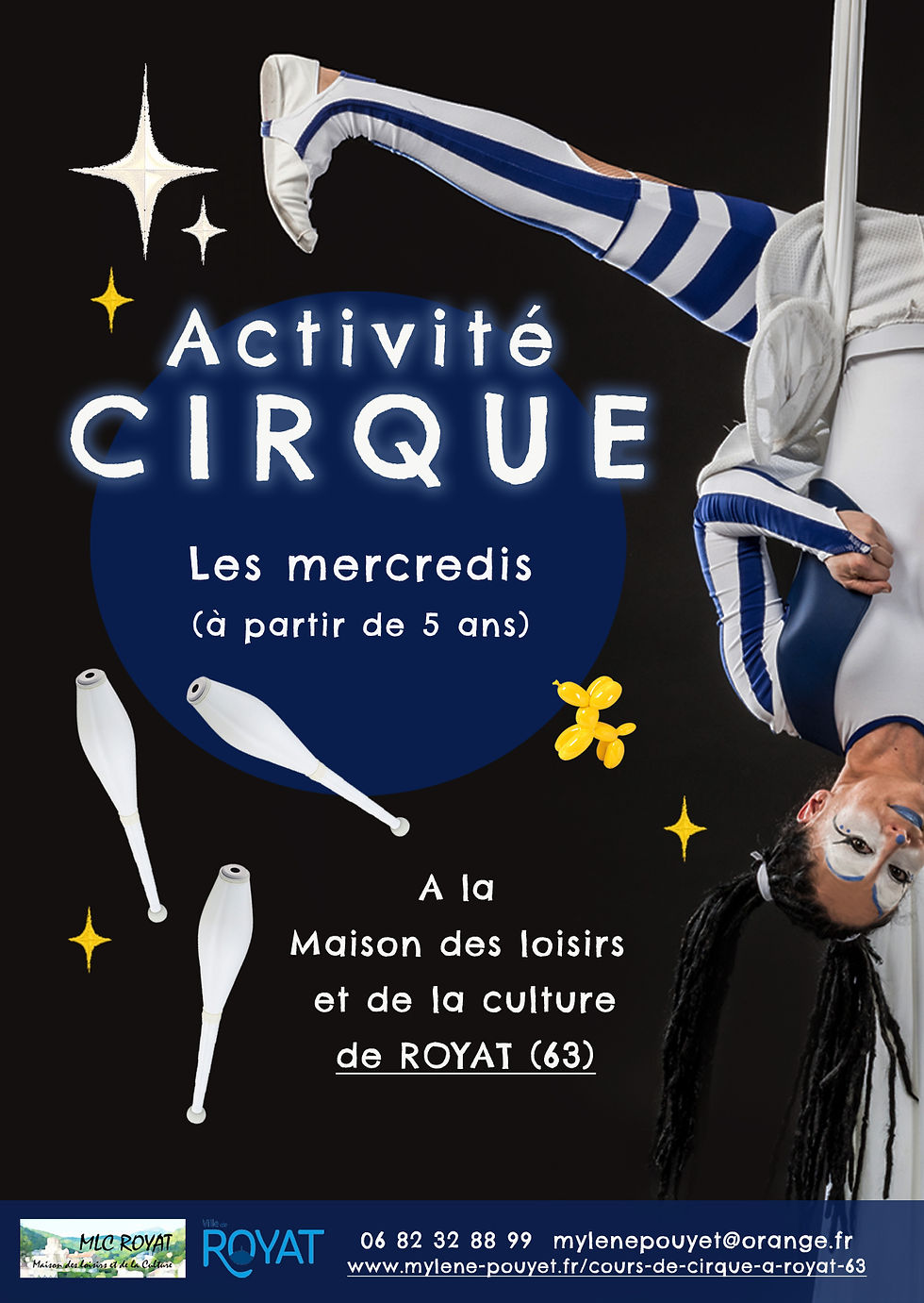 Cours de cirque à Royat (63)