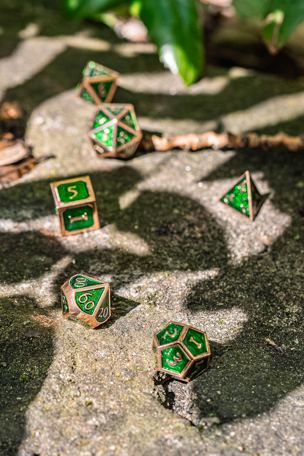 Thumbnail: Burnished Green Dice