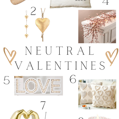 Neutral Valentine Finds