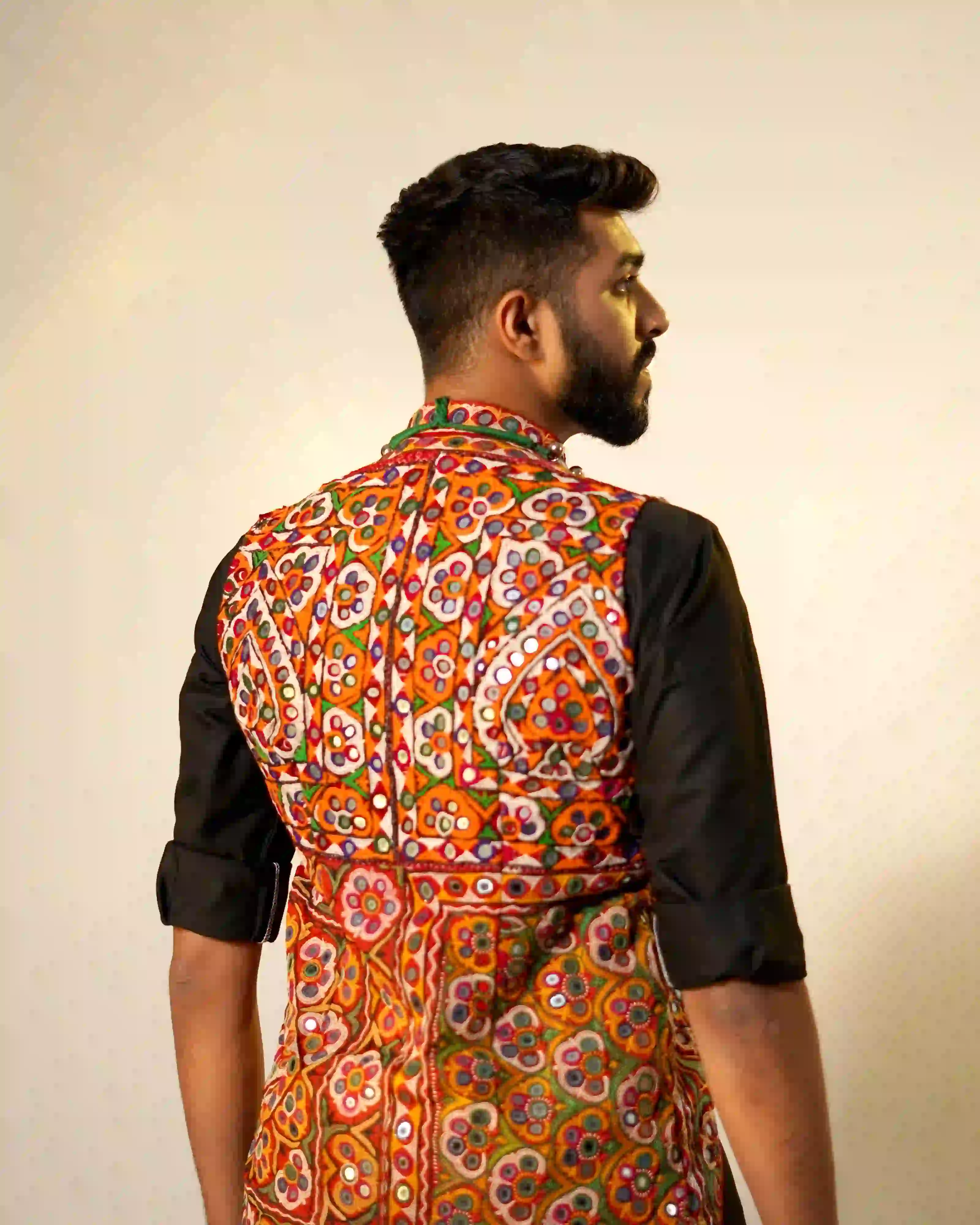 Thumbnail: Folk Waist jacket with Tribal Harem