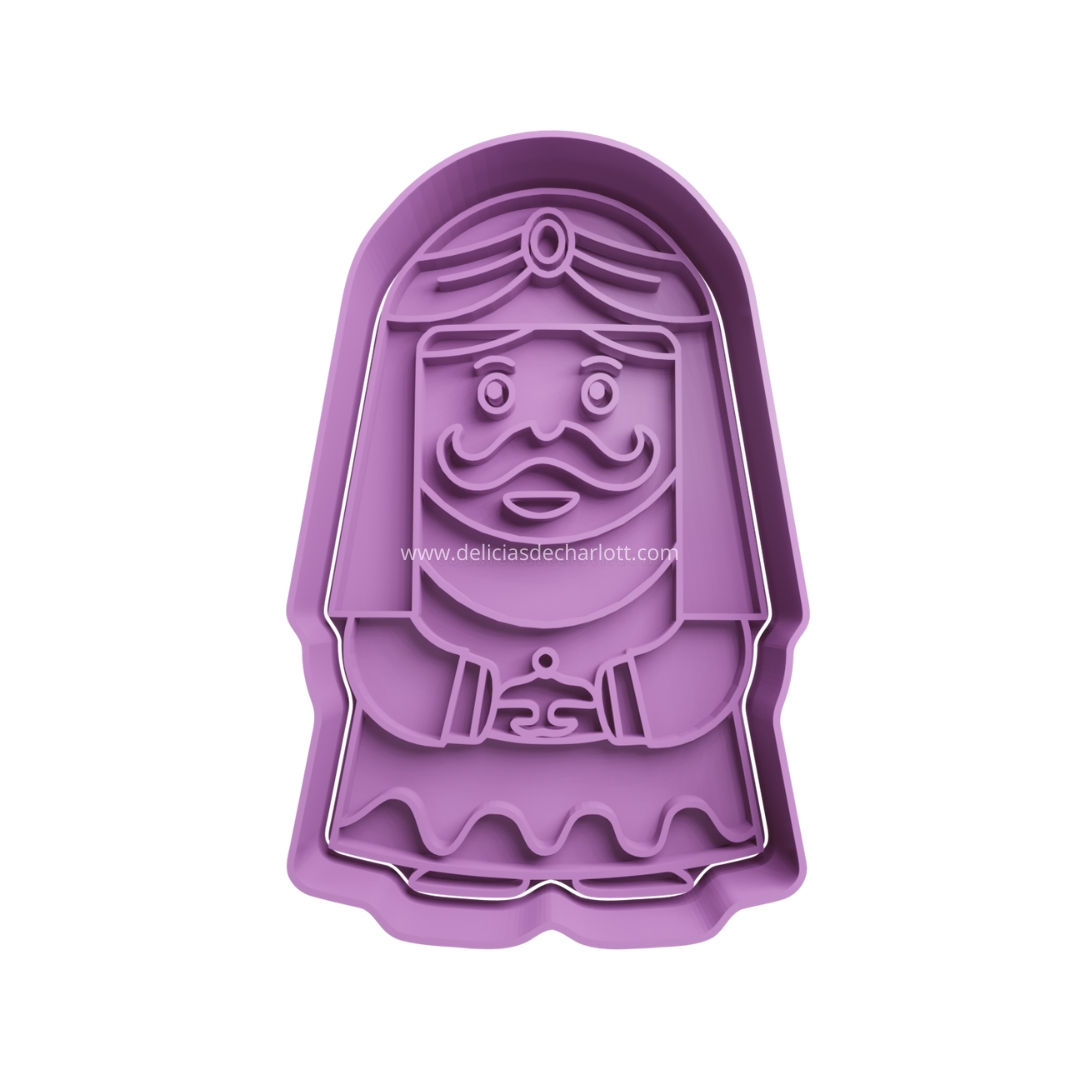 Cortador Reyes Magos Baltasar - Navidad