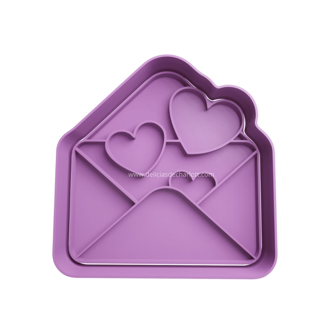 Cortador Carta Corazón I - San Valentín