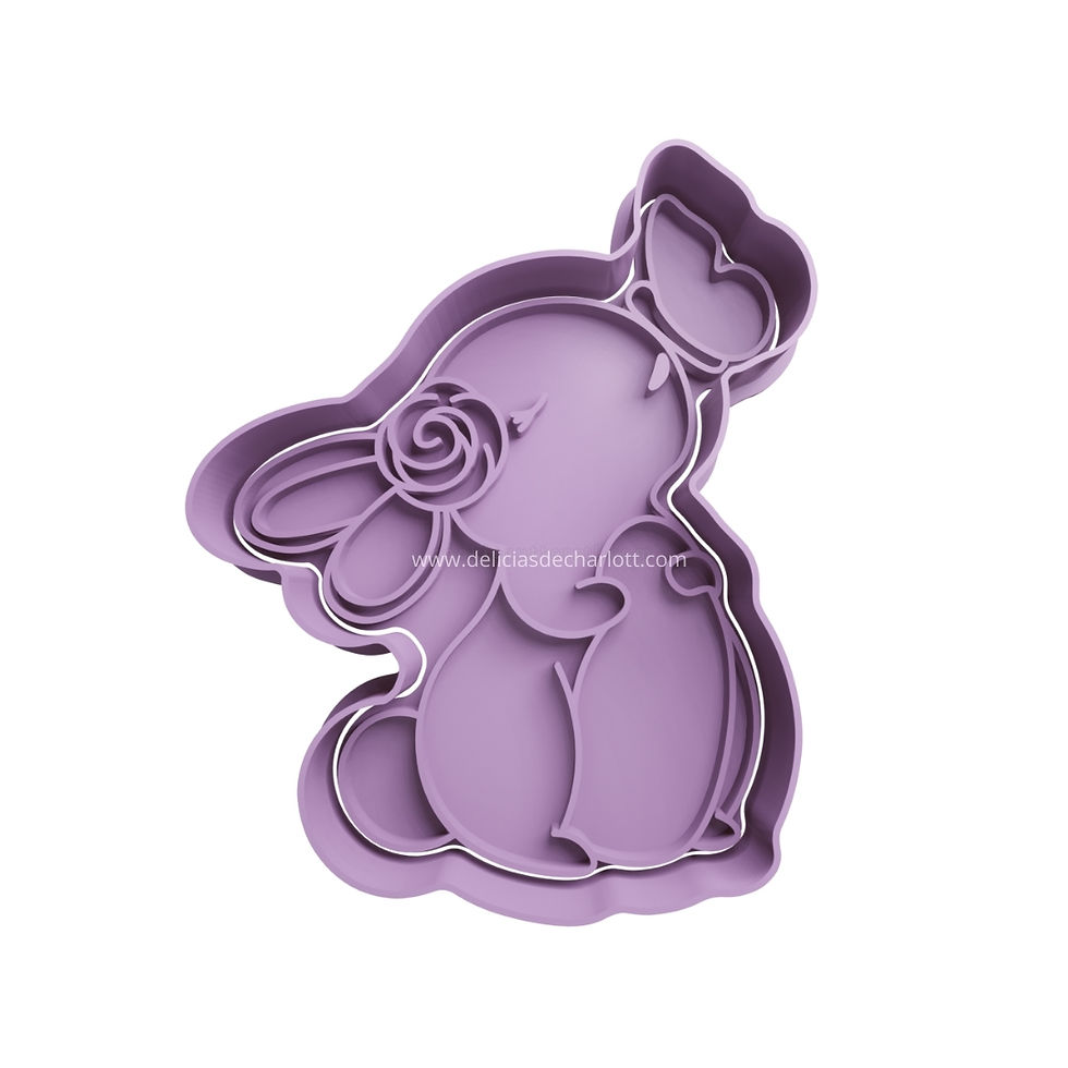 Cortador Conejo de Pascua Mariposa