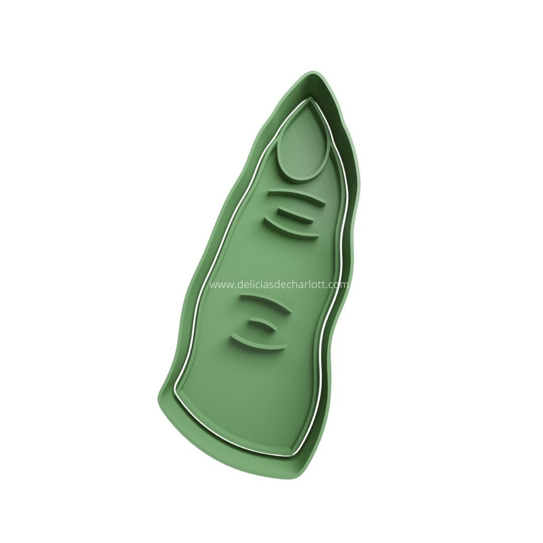 Cortador Dedo Bruja - Halloween