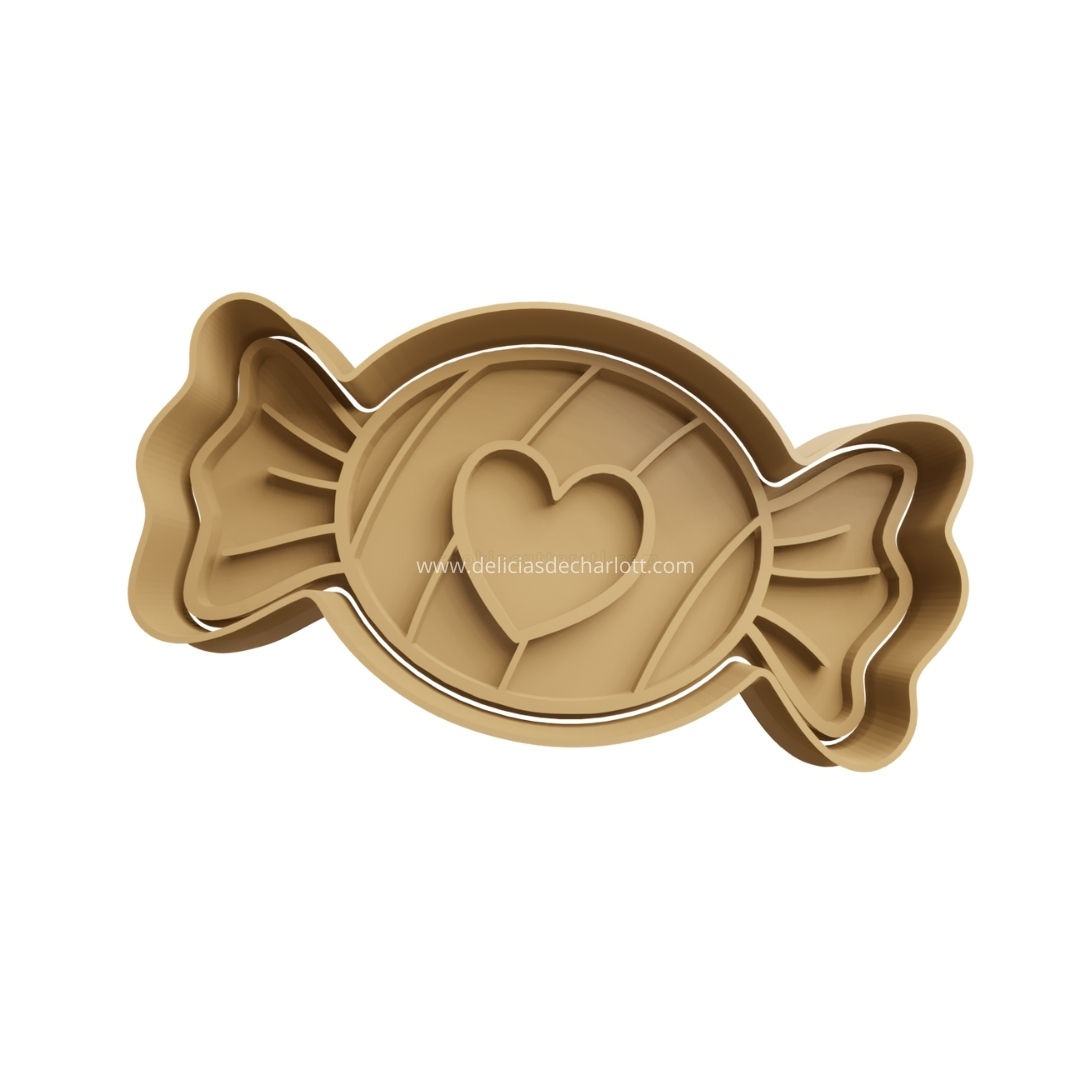 Cortador Chuche con Corazón - San Valentín