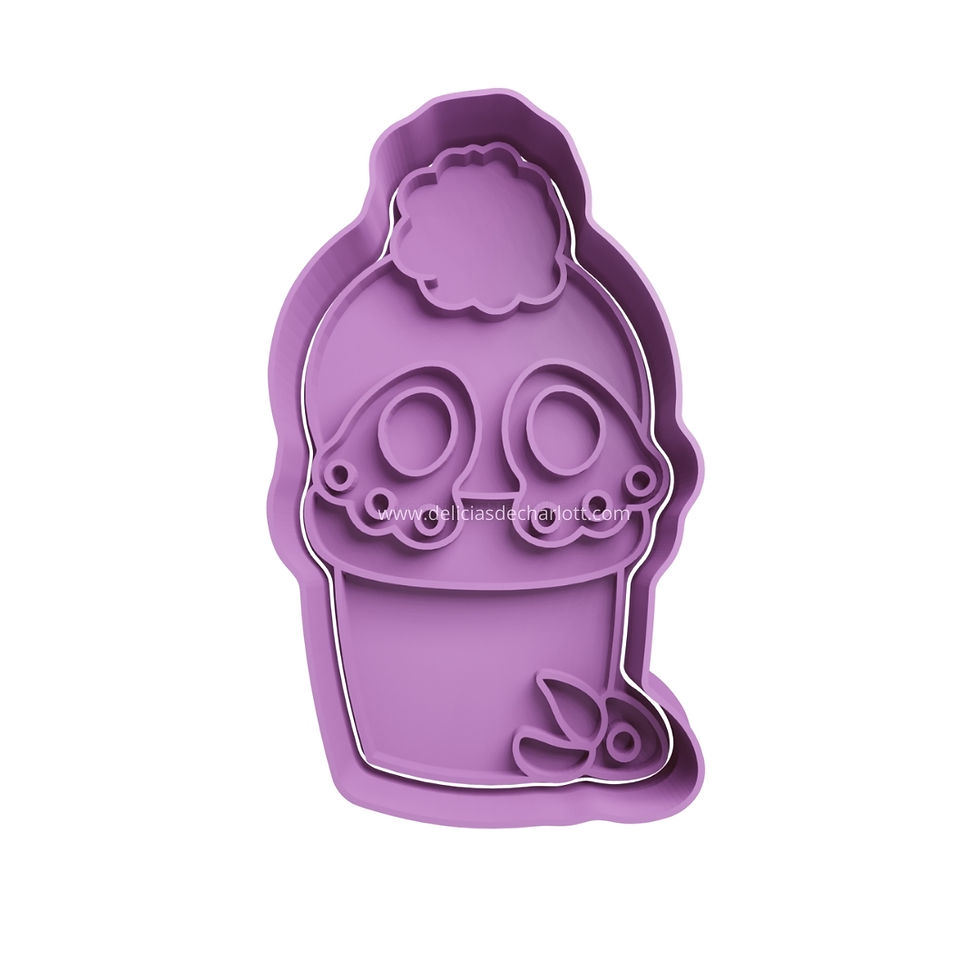 Cortador Conejo de Pascua Maceta