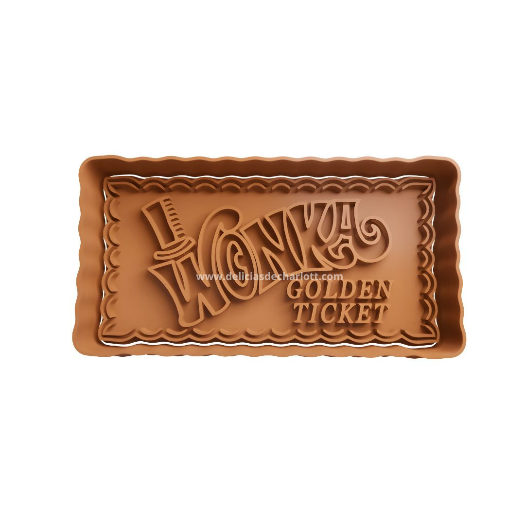 Cortador Tableta de Chocolate - Willy Wonka