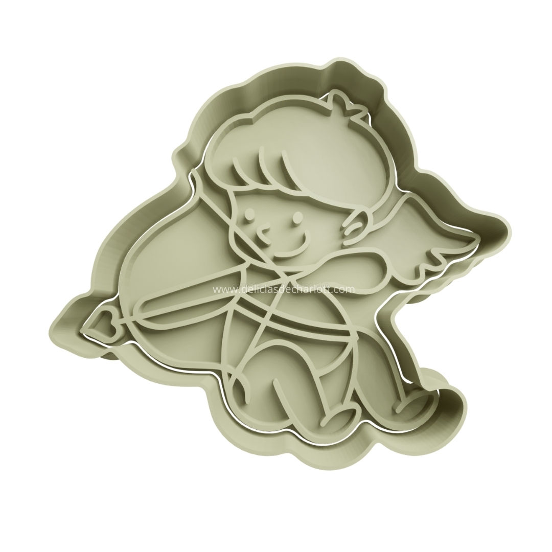 Cortador Ángel Cupido - San Valentín