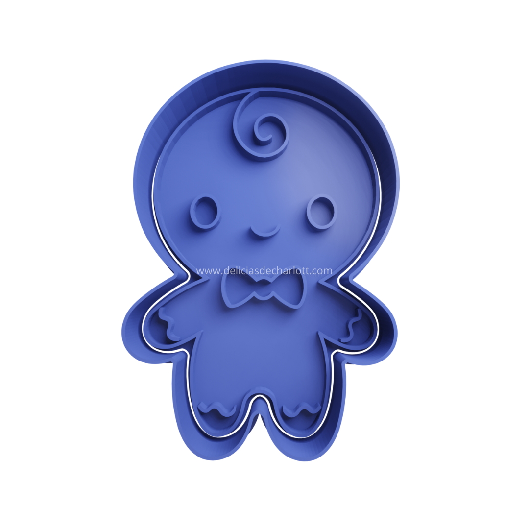 Cortador Muñeco de Jengibre III - Navidad