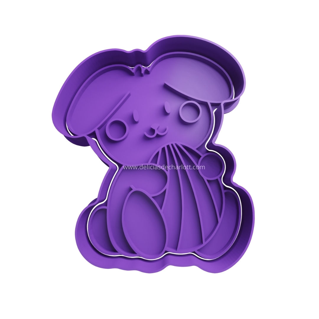 Cortador Conejo de Pascua Cute