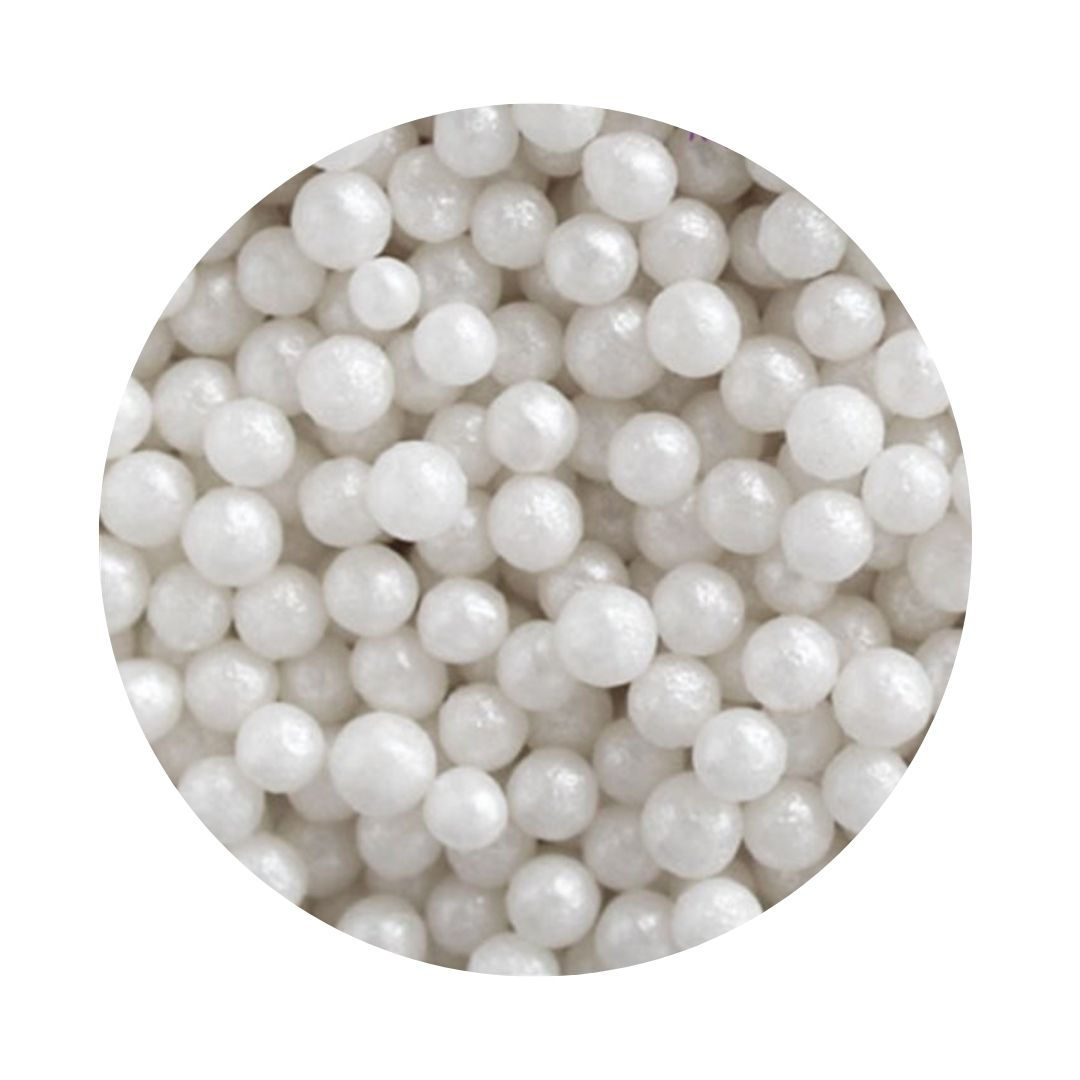 Perlas de Azúcar Blanca 4mm 90gr