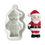 Miniatura: Molde Silicona Papa Noel - Muñeco de Nieve - Navidad