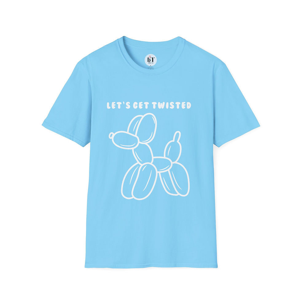 Thumbnail: Balloon Artist Tshirt, Fun Tshirt Unisex Softstyle Shirt
