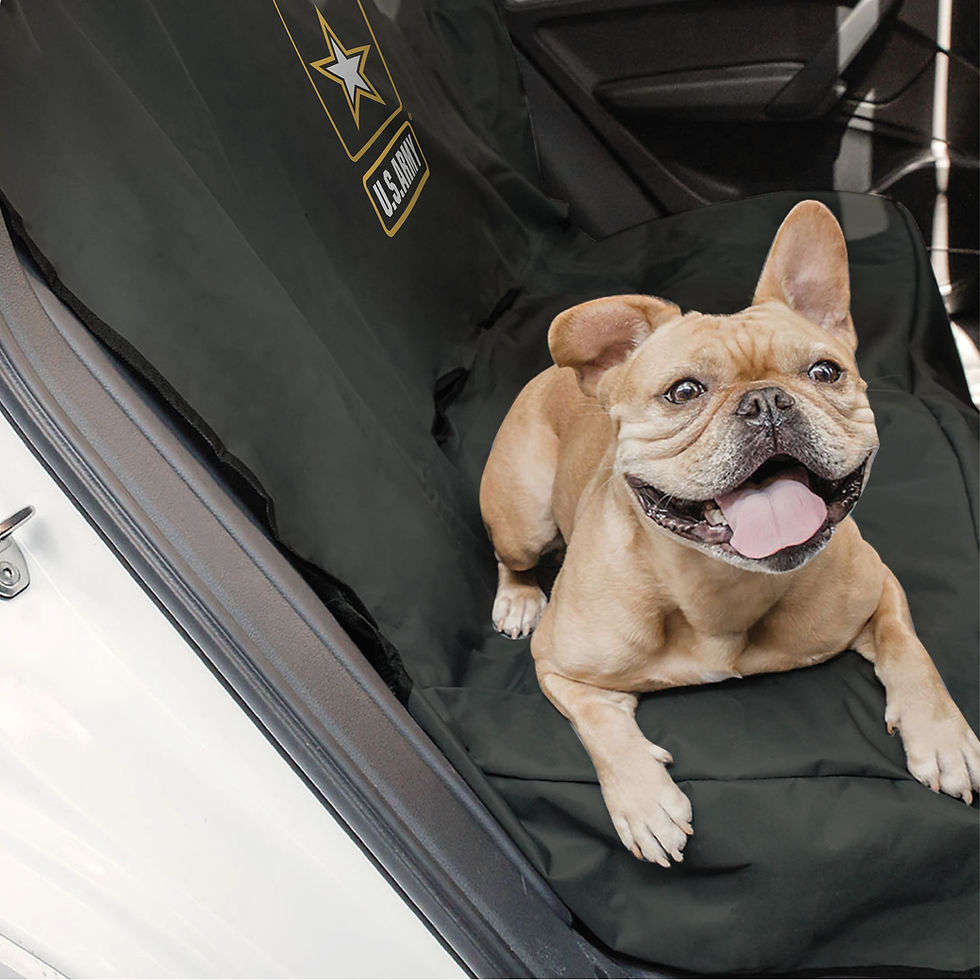 Miniatura: US Army Car Bench Seat Pet Cover - Dark Camo