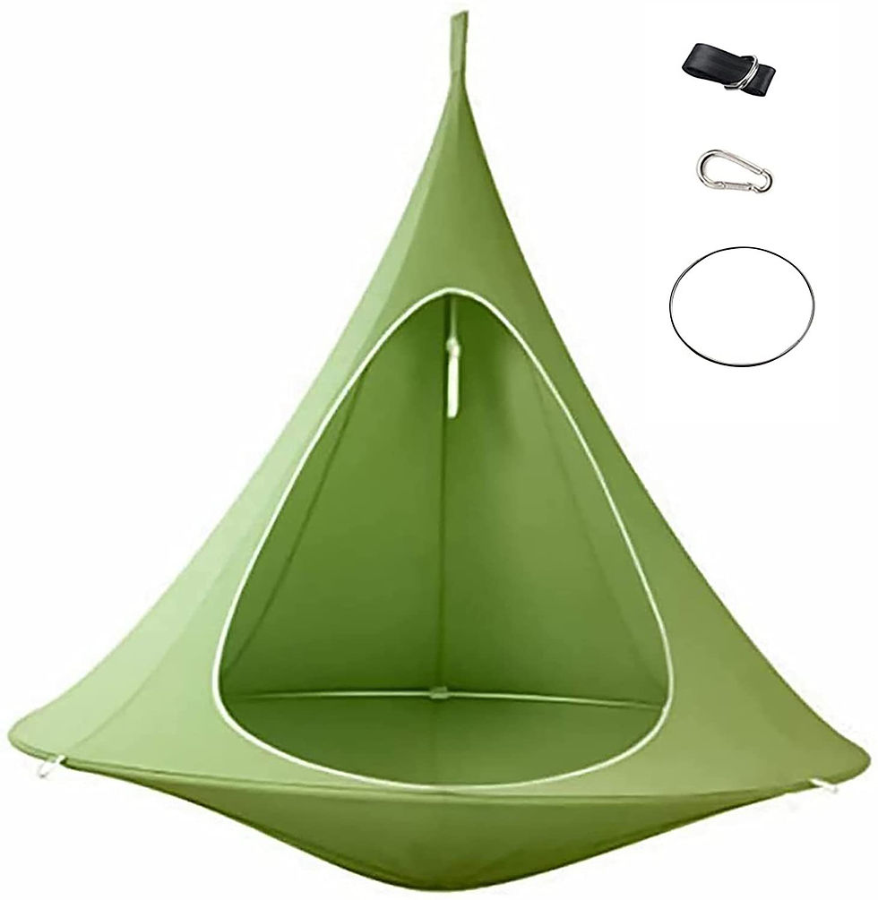 Thumbnail: Camping Outdoor Courtyard Oxford Cloth Patio Hammocks Swings Chair