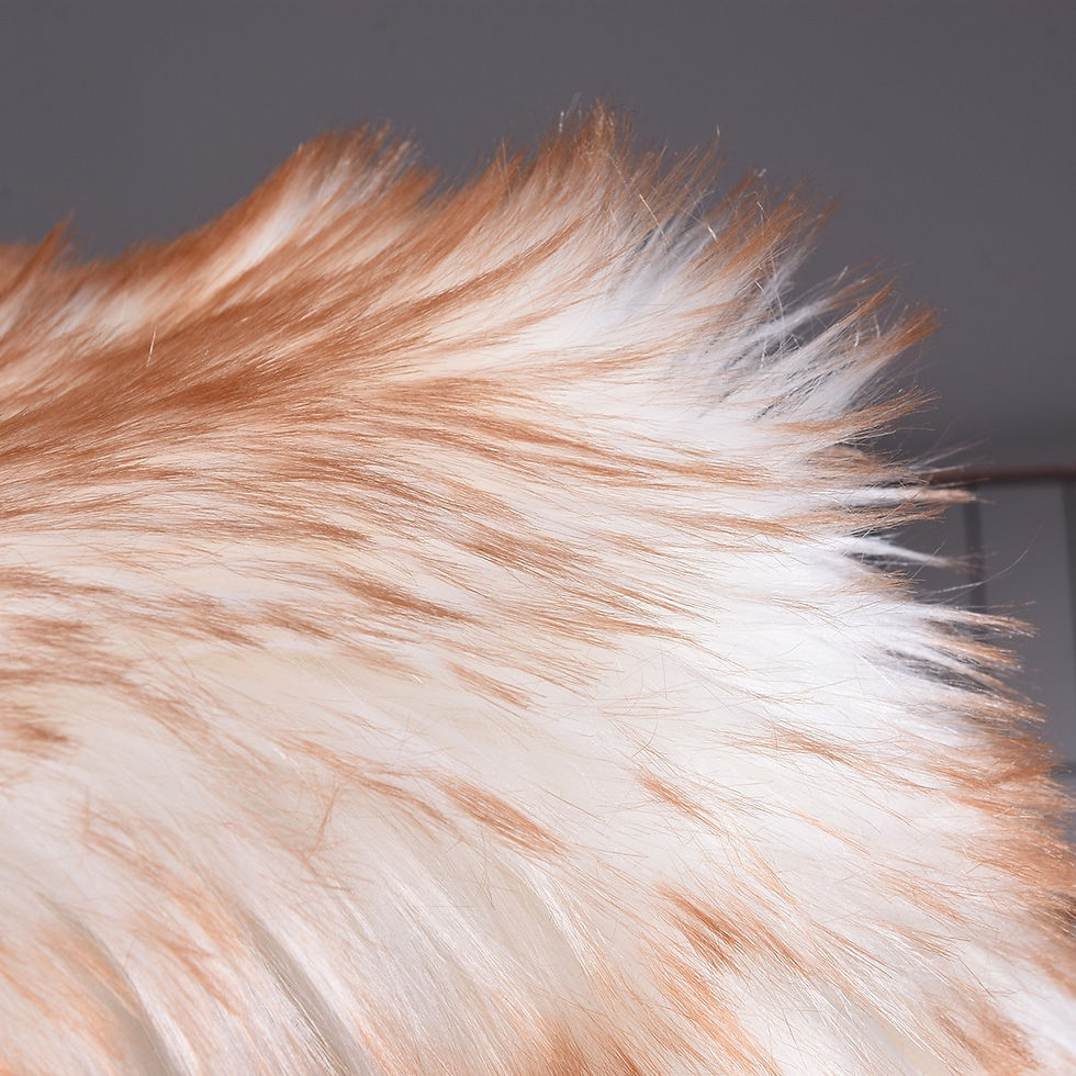 Thumbnail: Heart Shape Fluffy Rugs Washable Faux Fur Rug For Kids Bedroom Sofas Cushion Mat