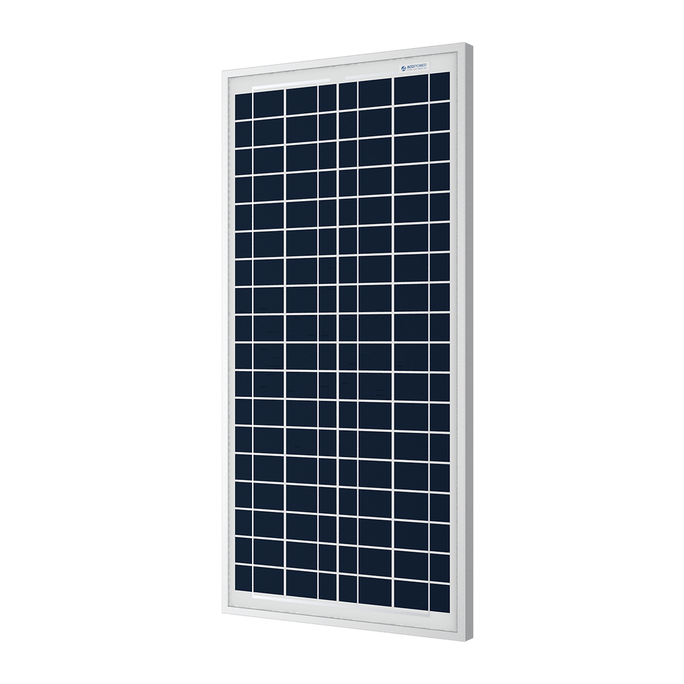 Miniatura: ACOPower 35 Watts Poly Solar Panel Module for 12 Volt Battery Charging