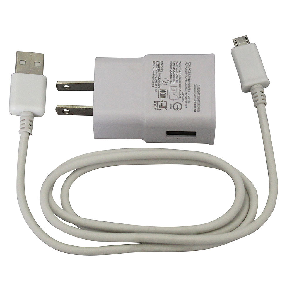 Cargadores y Memorias