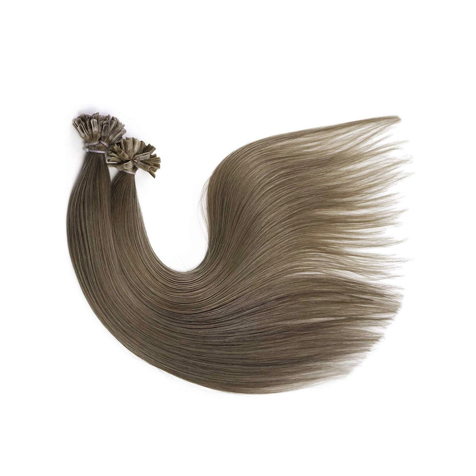 Thumbnail: U-Tip Fusion Hair Extensions.100% Premium Indian Human Remy Hair. Colour #10.