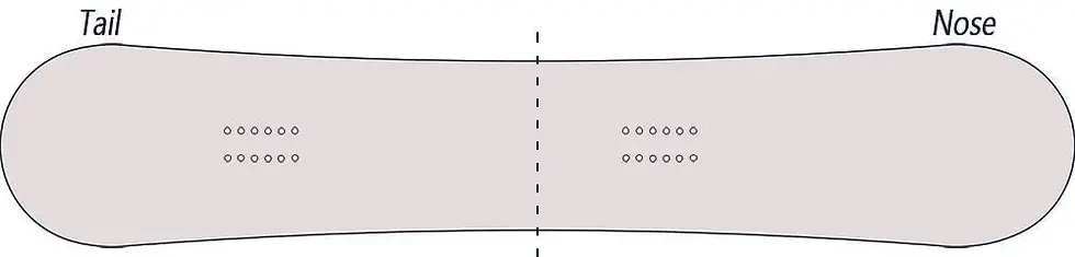 Directional Twin Board - סנובורד זהה כיווני